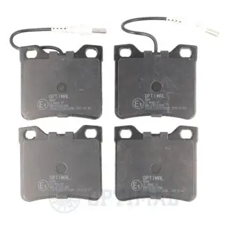 BP09649 Колодки тормозные (задние) Peugeot 605 89-99 OPTIMAL подбор по vin на Brocar