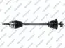 250212 Півосі Renault Kangoo 97- (L) (21x628x44T) (+ABS) d=29.95 GSP підбір по vin на Brocar