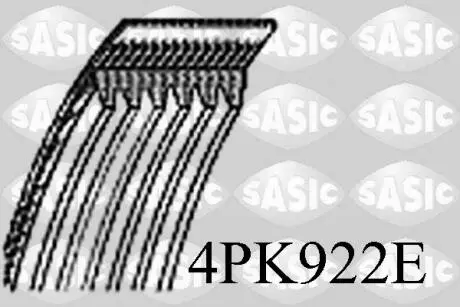 4PK922E Поліклиновий ремінь SASIC подбор по vin на Brocar