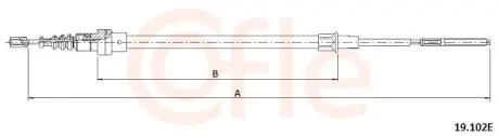 9219102E LINKA - HAMULEC RECZNY COF 19.102E COFLE COFLE підбір по vin на Brocar