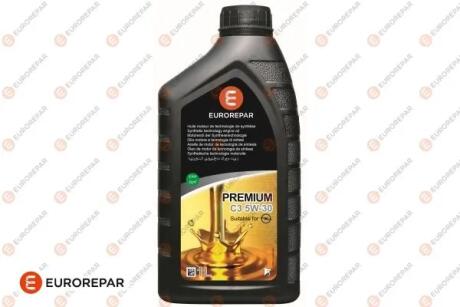 1635764880 Моторна олива EUROREPAR PREMIUM C3 5W-30, 1л EUROREPAR підбір по vin на Brocar