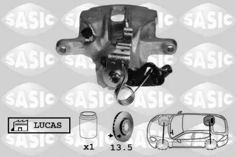 6506079 Гальмівний суппорт SASIC підбір по vin на Brocar