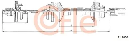 92113006 LINKA SPRZEGLA COF 11.3006 COFLE COFLE підбір по vin на Brocar