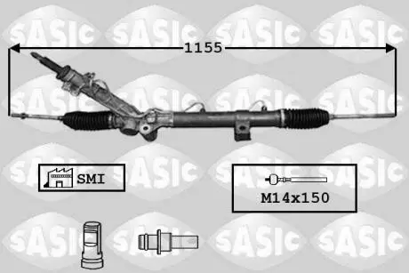 7006167 Рулевой механизм SASIC підбір по vin на Brocar