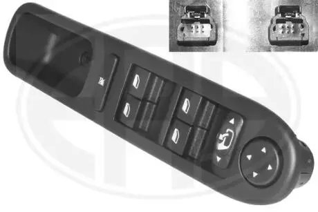 662532 Кнопка склопідіймача ERA підбір по vin на Brocar