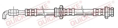 50966 Гальмівний шланг QUICK BRAKE підбір по vin на Brocar