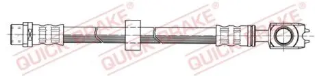 50102 Гальмівний шланг QUICK BRAKE підбір по vin на Brocar