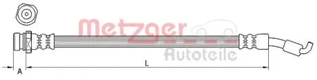 4111440 Гальмівний шланг METZGER підбір по vin на Brocar