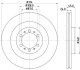 8DD355118741 Тормозной диск HELLA підбір по vin на Brocar