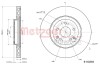 6110393 Гальмівний диск METZGER підбір по vin на Brocar