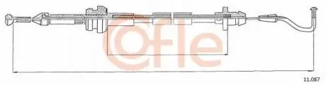9211087 LINKA GAZU COF 11.087 COFLE COFLE підбір по vin на Brocar