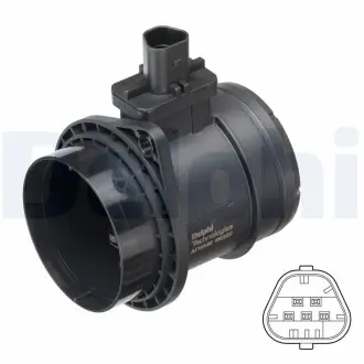 AF1055612B1 PRZEPLYWOMIERZ POWIETRZA DELPHI підбір по vin на Brocar