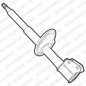 DG7678 Амортизатор DELPHI подбор по vin на Brocar