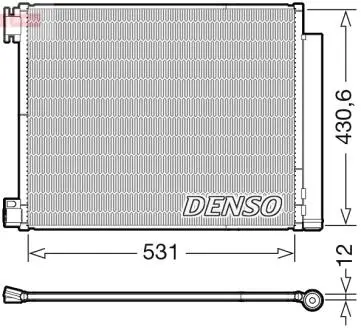 DCN23039 Skraplacz klimatyzacji DENSO подбор по vin на Brocar