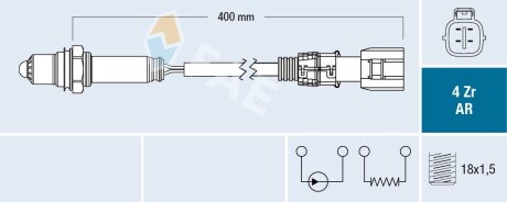 75639 SONDA LAMBDA FAE подбор по vin на Brocar