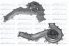 A276 Водяна помпа VAG A4/A5/A6/A7/A8/Q5 Porsche Cayenne/Panamera 10- 3.0 D DOLZ підбір по vin на Brocar