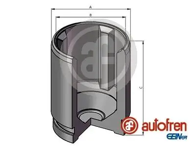 D025719 Поршень супорта Lexus NX Mitsubishi Eclipse Cross, Outlander 1.5-3.0 08.12- AUTOFREN подбор по vin на Brocar