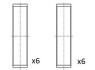 PANEWKI KORB FAI BB2078-STD CITROEN C5 III C6/JAGUAR S-TYPE XF XJ/LAND ROVER DISCOVERY III IV RANGE ROVER SPORT/PEUGEOT 407 607 2,7D 3,0HDI 04- BB2078STD