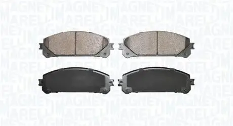 363916060835 Колодки гальмівні (передні) Toyota Camry 17-/Highlander 07-/Rav4 IV/V/Lexus ES 12-/NX 14-/RX 08- MAGNETI MARELLI підбір по vin на Brocar