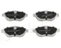 500608 Колодки тормозные (передние) Citroen С3/DS3 09-/C4 Cactus/Peugeot 2008 13- JAPKO підбір по vin на Brocar