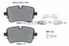 2626701 Колодки гальмівні (задні) Audi A6/A7/A8/Q7/Q8/VW Touareg 18- (TRW) Q+ TEXTAR підбір по vin на Brocar