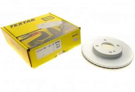 92176005 Диск тормозной (передний) Ford Fiesta 08- (258x23) PRO+ TEXTAR подбор по vin на Brocar