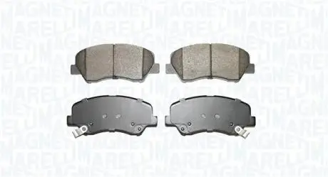 363916060856 Комплект тормозных колодок, дисковый тормоз MAGNETI MARELLI подбор по vin на Brocar