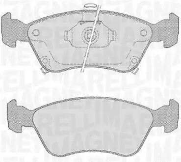 363916060532 Комплект тормозных колодок, дисковый тормоз MAGNETI MARELLI подбор по vin на Brocar