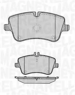 363916060312 Комплект тормозных колодок, дисковый тормоз MAGNETI MARELLI подбор по vin на Brocar