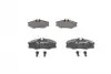 0986469790 Комплект тормозных колодок, дисковый тормоз BOSCH підбір по vin на Brocar
