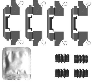 82556400 ZESTAW MONTAZOWY KLOCKOW HAMULCOWYCH TEXTAR подбор по vin на Brocar