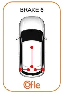 20160B051 Трос, стоянкова гальмівна система COFLE підбір по vin на Brocar