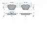 0986424608 KLOCKI HAM./PRZ/ BMW 5 /E60/ 07- BOSCH підбір по vin на Brocar
