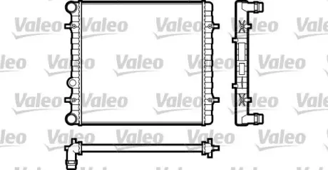 731606 Радіатор, охолодження двигуна VALEO підбір по vin на Brocar