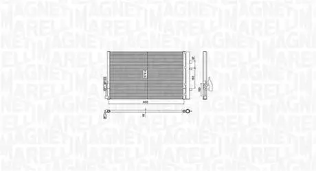 350203788000 Skraplacz BMW X3 (F25)sDrive MAGNETI MARELLI подбор по vin на Brocar