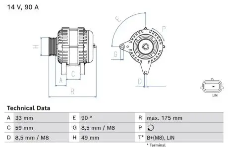 0986085170 WARTOЊЖ WYMIANY PROGRAMU BX BOSCH підбір по vin на Brocar