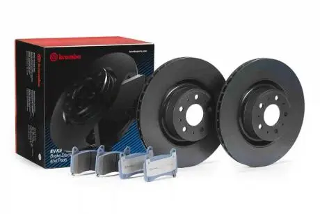 KT08003 ZESTAW TARCZE+KLOCKI PRZOD BREMBO підбір по vin на Brocar