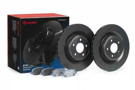 KT08004 ZESTAW TARCZE+KLOCKI TYL BREMBO підбір по vin на Brocar