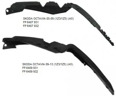 FP6409932 Кріплення бампера FPS підбір по vin на Brocar