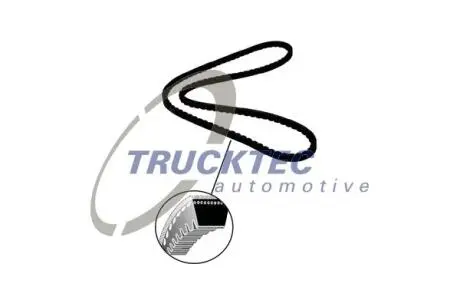 0119183 Ремень генератора MB 609-814 (PS) (13x950) TRUCKTEC подбор по vin на Brocar