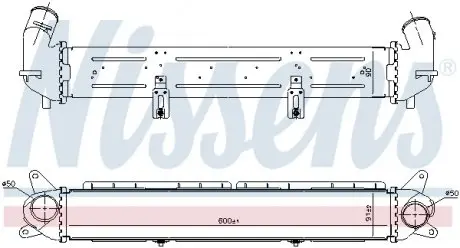 961490 Інтеркулер NISSENS підбір по vin на Brocar