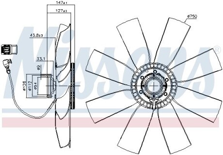 86236 Автозапчасть NISSENS підбір по vin на Brocar