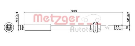 4111470 Автозапчасть METZGER підбір по vin на Brocar