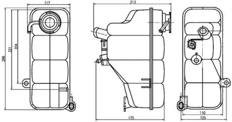 CRT123000S Автозапчасть MAHLE / KNECHT підбір по vin на Brocar
