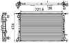 CR911000P Радиатор охлаждения Audi A4/A5/A6/A7/Q5 3.0TDI/3.0TFSI 11-17 (МКПП) MAHLE / KNECHT підбір по vin на Brocar