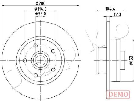 61132C Автозапчасть JAPKO подбор по vin на Brocar