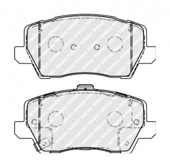 FDB5037 Автозапчасть FERODO підбір по vin на Brocar