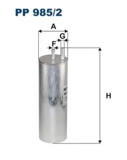 PP9852 Фільтр палива FILTRON підбір по vin на Brocar