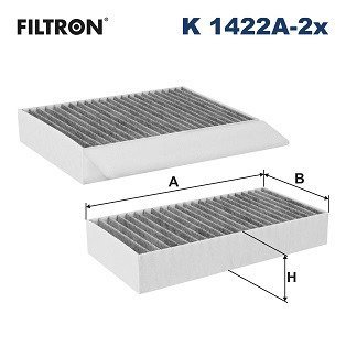 K1422A2X Автозапчасть FILTRON подбор по vin на Brocar