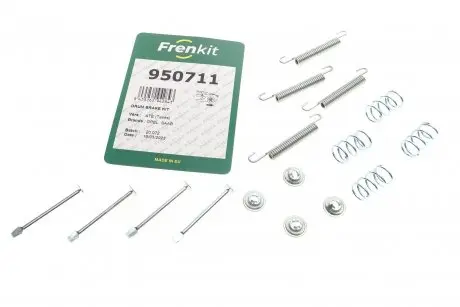 950711 Комплект пружинок колодок ручника Opel Vectra A/B 1.8-2.6 88-03 (ATE) FRENKIT подбор по vin на Brocar